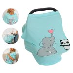 PPOGOO Nursing Cover for Breastfeeding Super Soft Multi Use for Baby Car Seat Covers Canopy Shopping Cart Cover Scarf Light Blanket Stroller Cover - Image 2